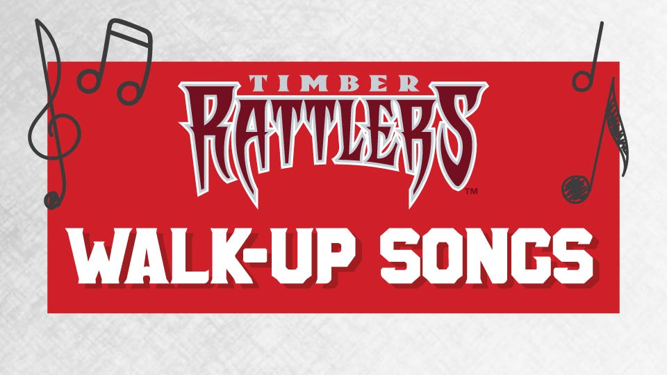 UPDATE Timber Rattlers WalkUp Songs for the second half by