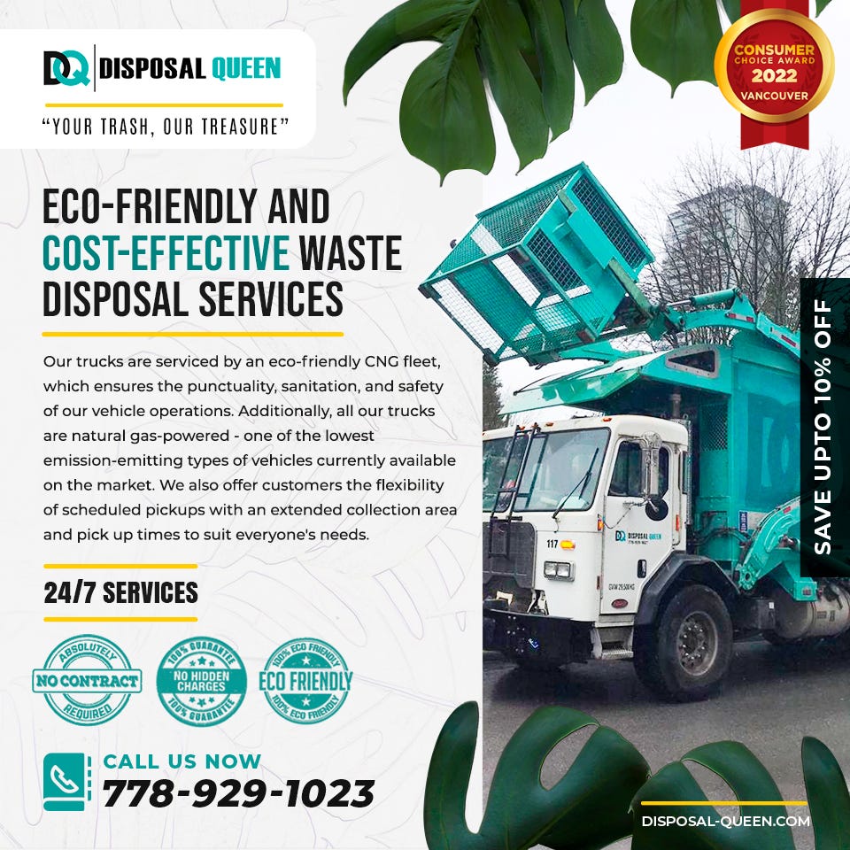 EcoFriendly and CostEffective Waste Disposal Services Disposal Queen Ltd. Medium