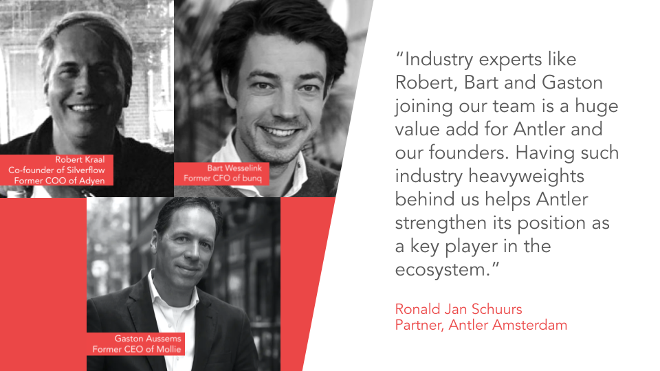 Adyen, Mollie and bunq executives join Antler Netherlands bolstering the  firm's Fintech expertise | by Antler | Antler | Medium