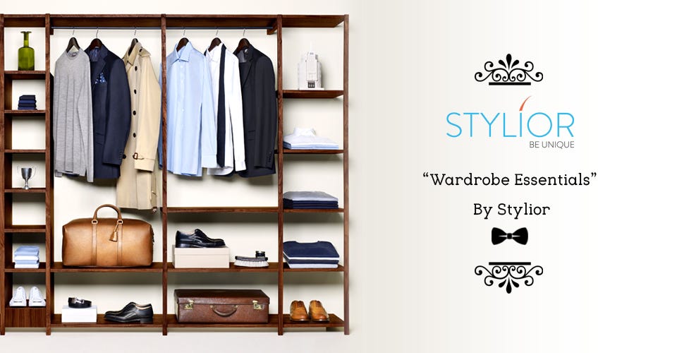 Men’s Wardrobe Essentials. The perfectly curated wardrobe is a… by