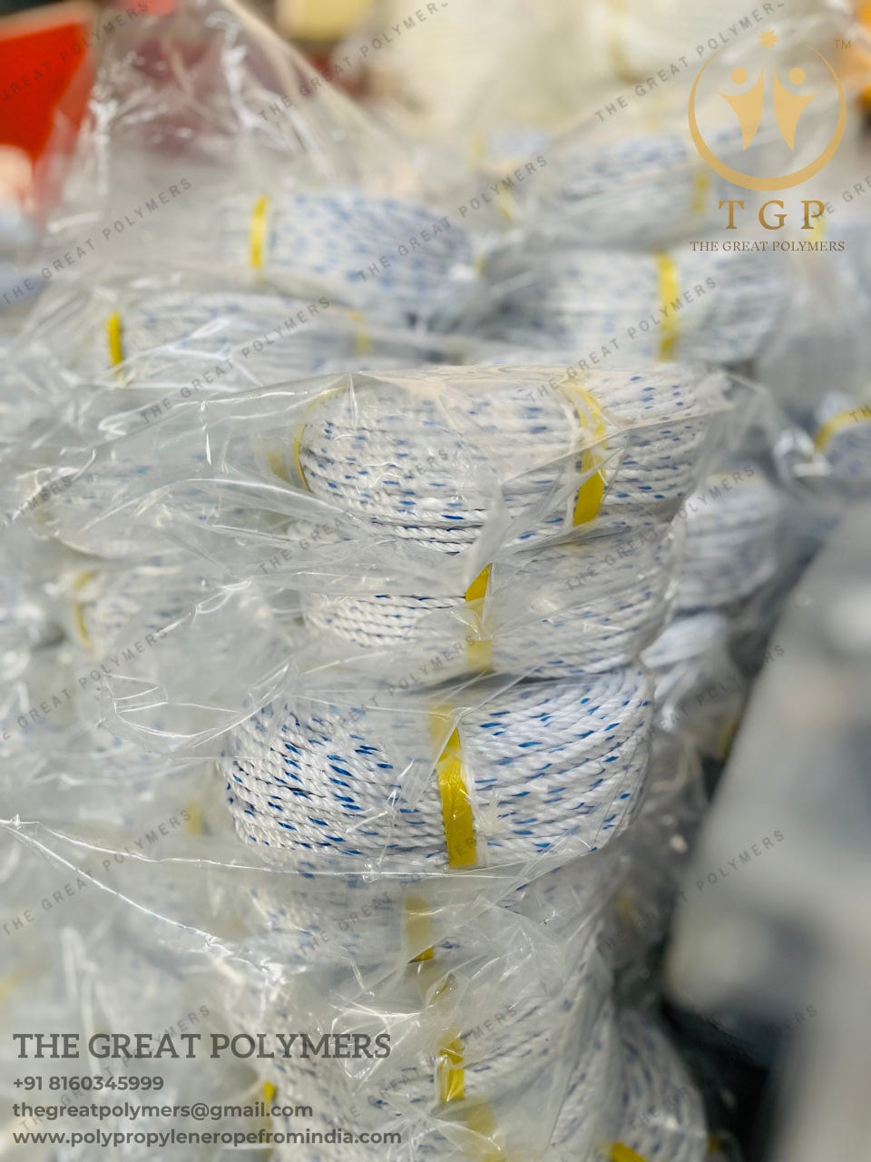 PP/POLYPROPYLENE FISHING ROPE 6MM 100YARDS&200YARDS MANUFACTURING COMPANY IN INDIA