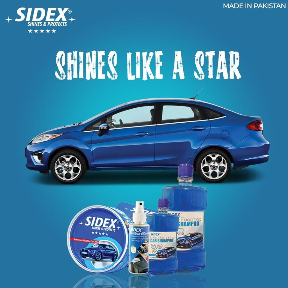 Quality Car Wax in Pakistan — Sidex by Sidexprotect Medium