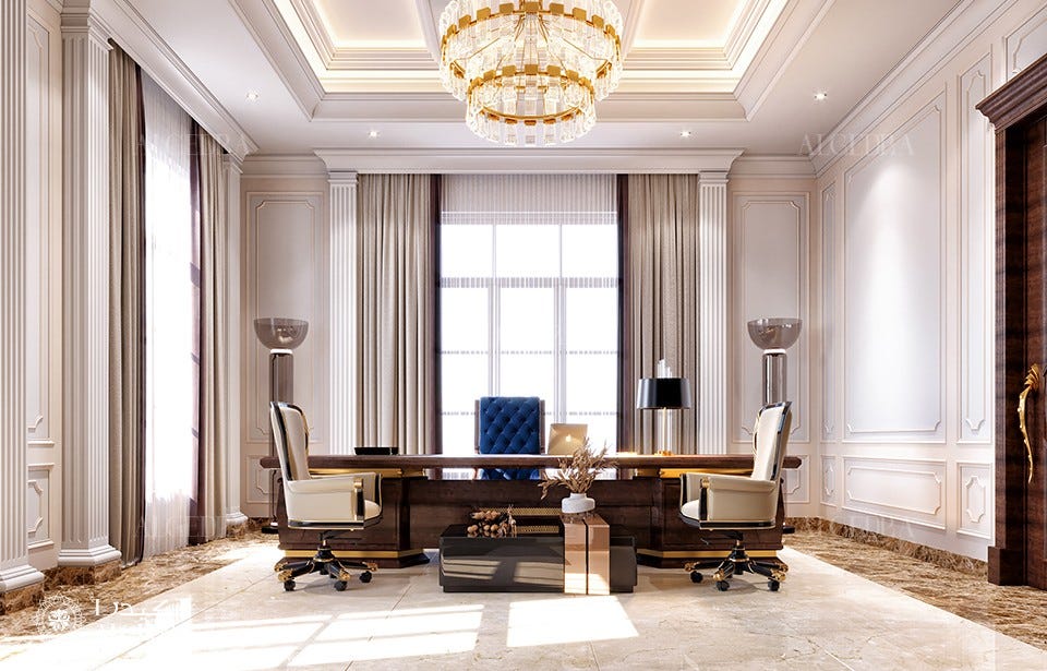 Luxury and Elegance: Classic Office Interior Designs in Dubai | by ...