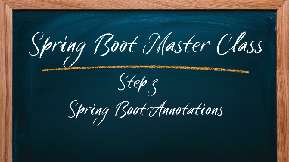 Mastering Spring Boot: Step 3 — Spring Boot Annotations: The Building ...
