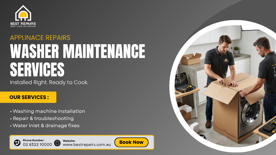 Best Washer Maintenance Services for Long-Lasting Performance