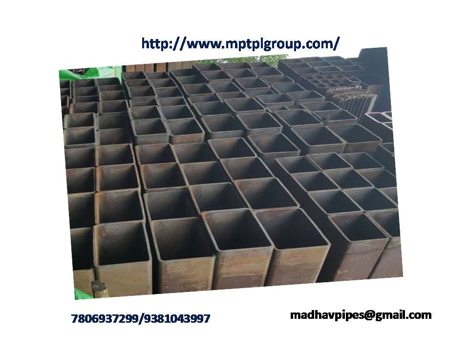 Extremely Durable Ms Square Pipes from Mptpl at Competitive Market