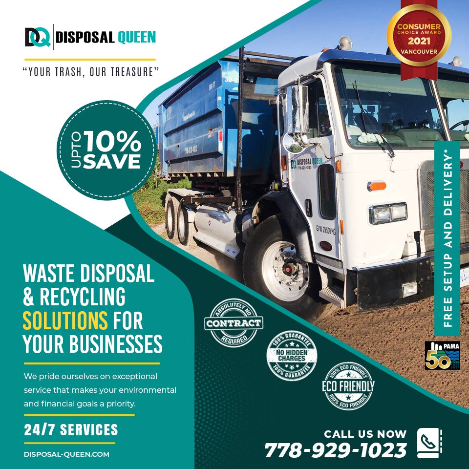 Waste Disposal & Recycling Solutions for your Businesses Disposal