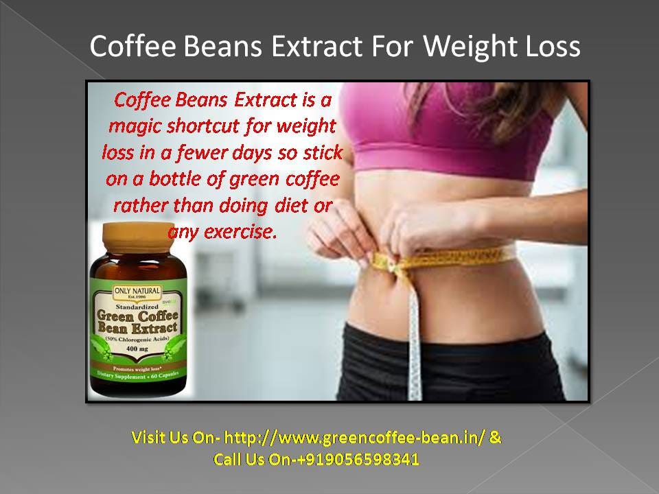 Will You Lose Weight With Pure Green Coffee Beans Extract? by Neha