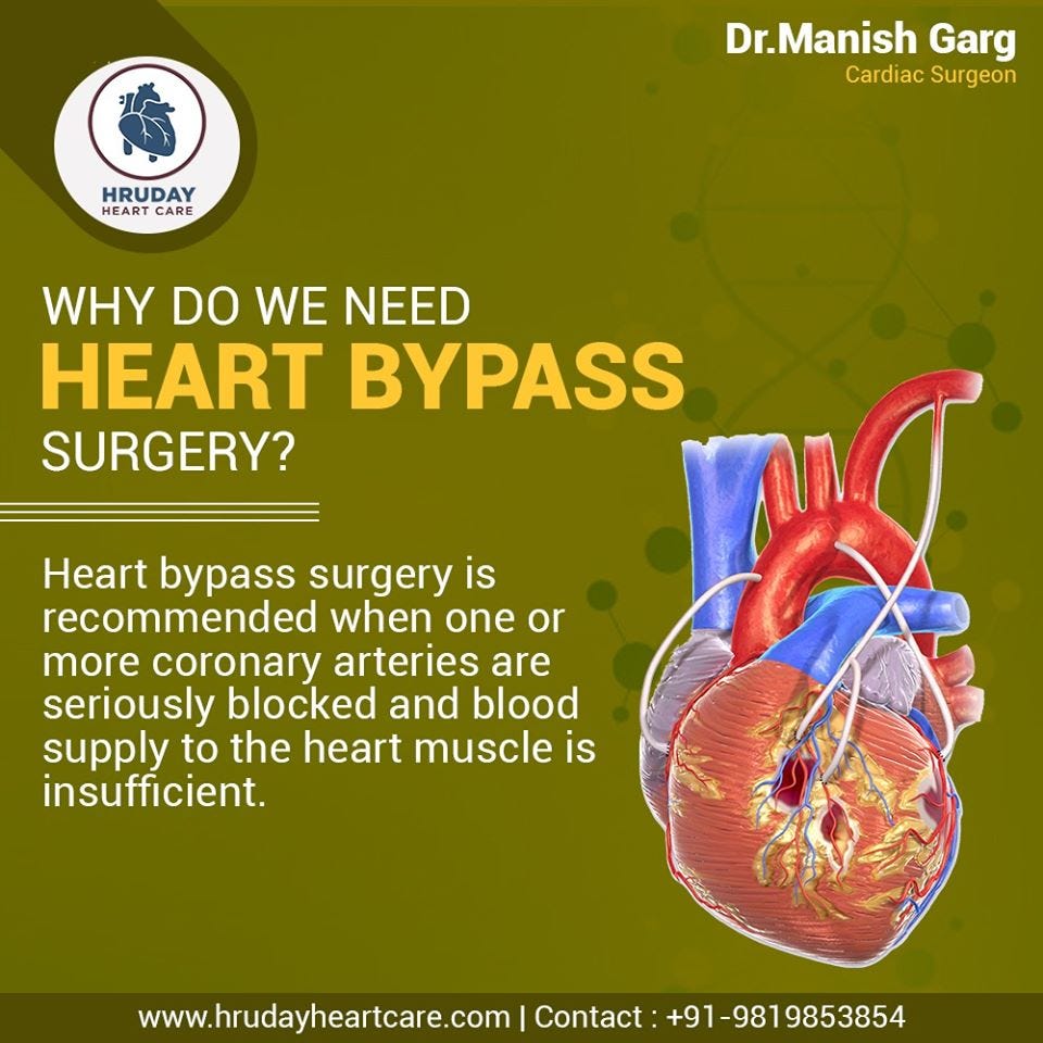 WHY DO WE NEED HEART BYPASS SURGERY? by Hruday Heart Care Medium
