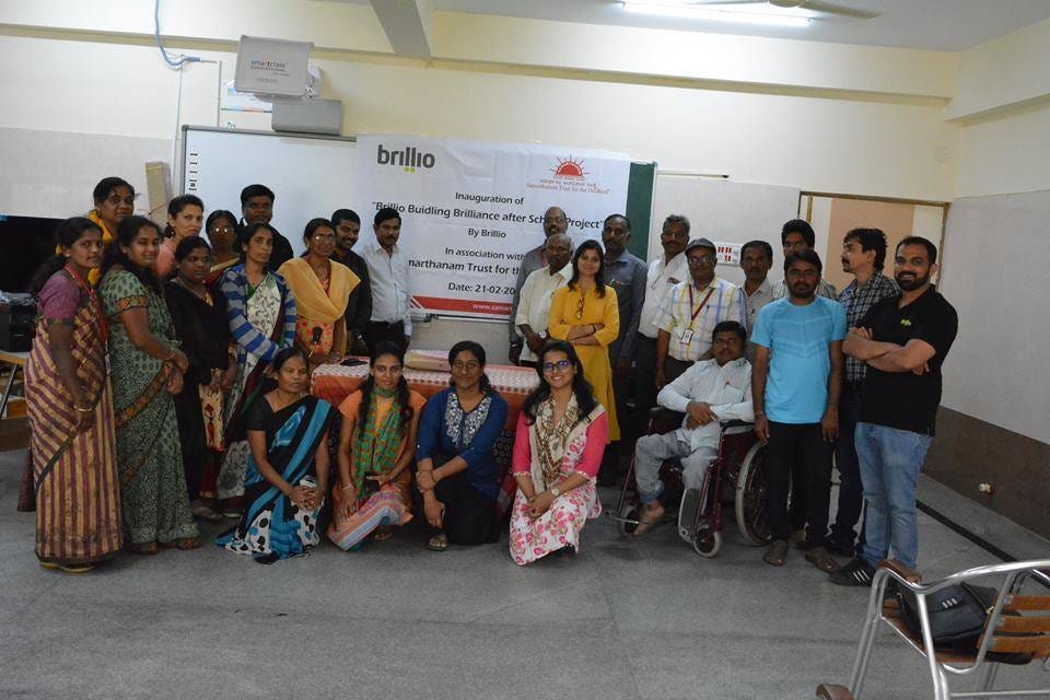 Associating with Samarthanam Trust
