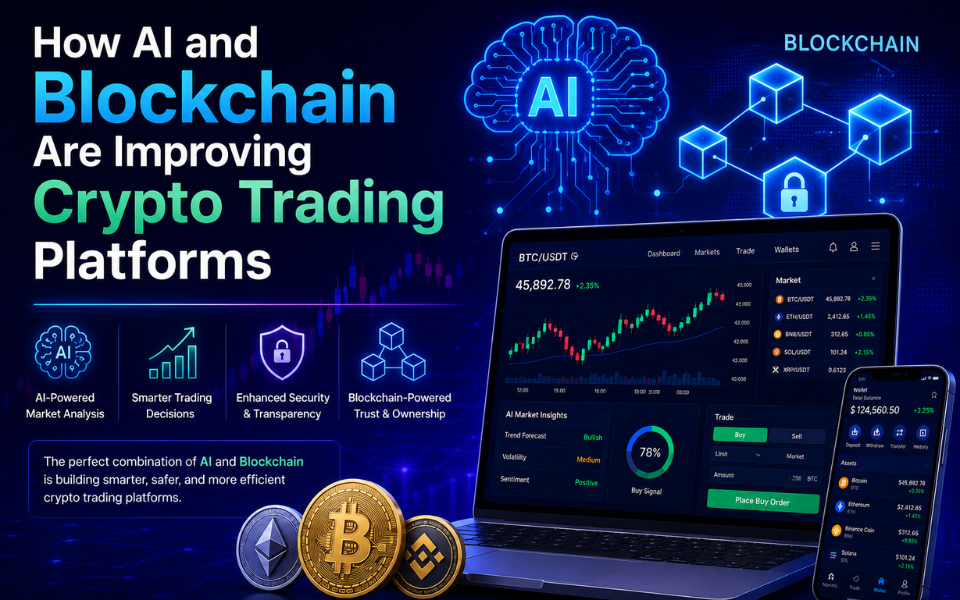 How AI and Blockchain Are Improving Crypto Trading Platforms