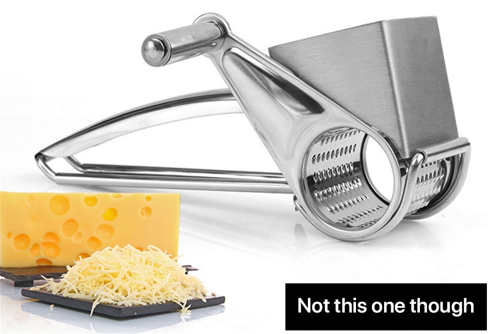 A brief history of the cheese-grater | by Lucas Haas | Mac O'Clock | Medium