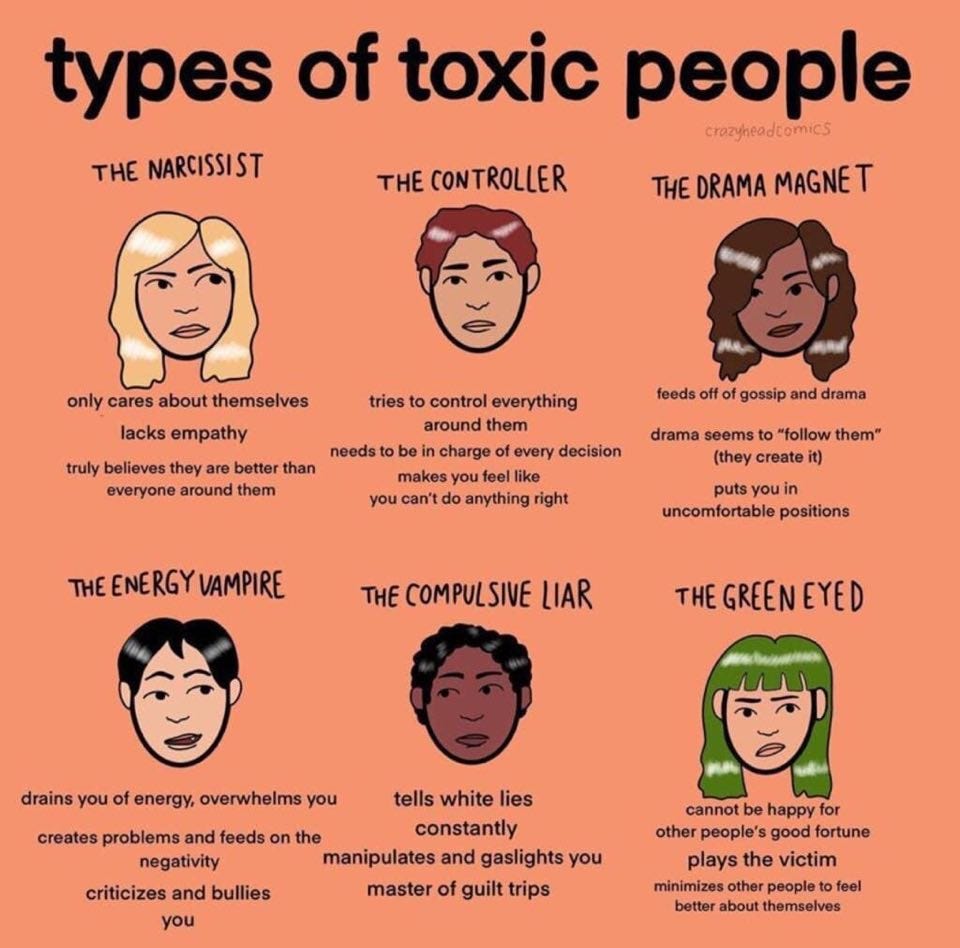 Toxic People Affect Our Mental Well Being By Fran Rooks Medium