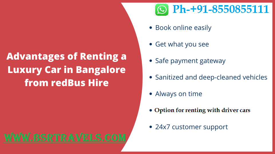 WHY YOU SHOULD RENT A LUXURY CAR IN BANGALORE DURING YOUR TRIP? by