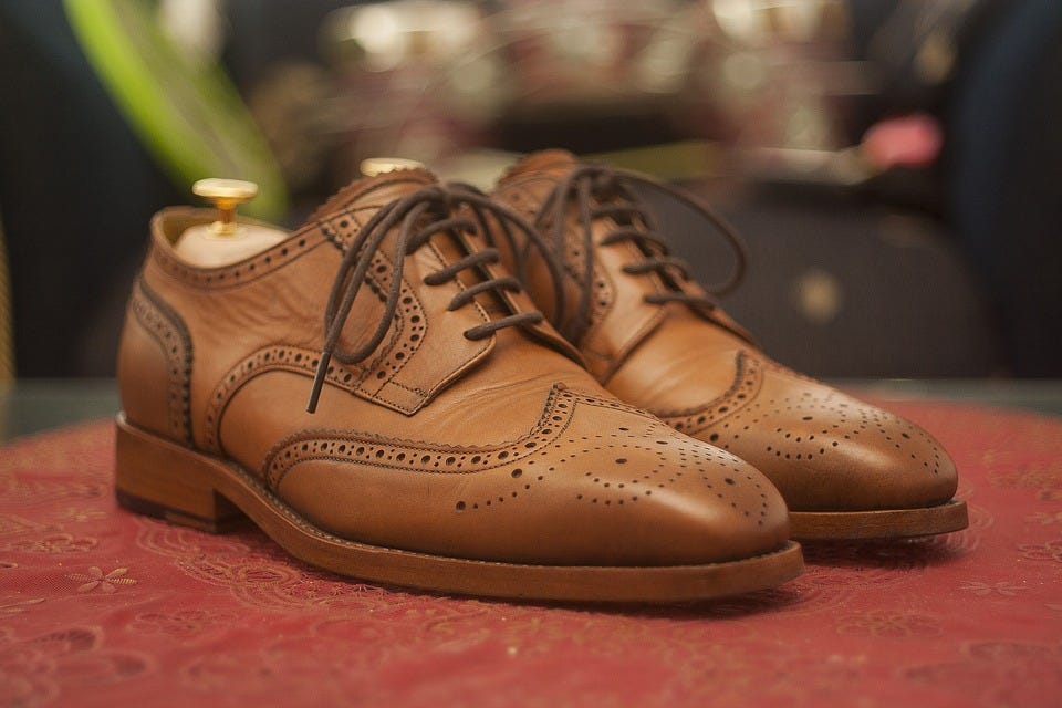 What is the difference between a Brogue and an Oxford shoe? | by ZephyrGirl  Blog | Medium