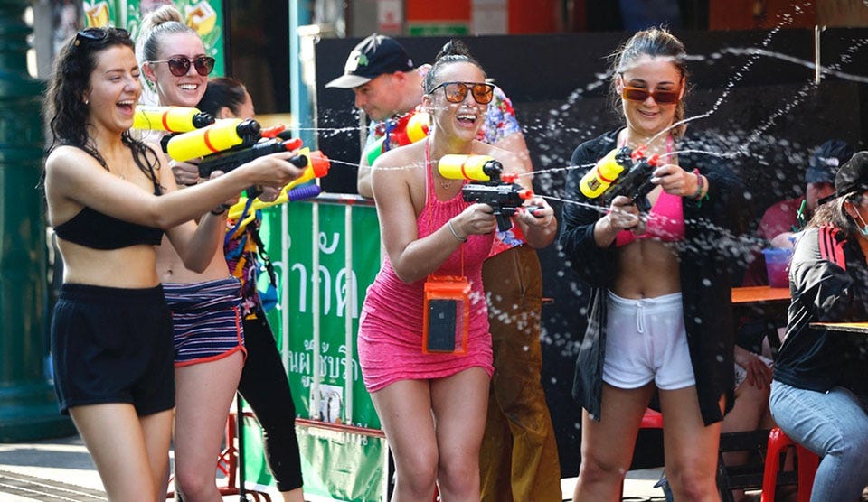 Songkran 2025 Bangkok, Water Festival 2025 in Bangkok Thailand by New