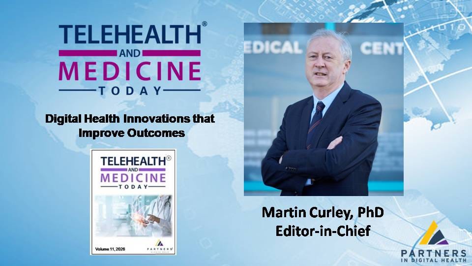 Professor Martin Curley Appointed Co-Editor-in-Chief of Telehealth and Medicine Today