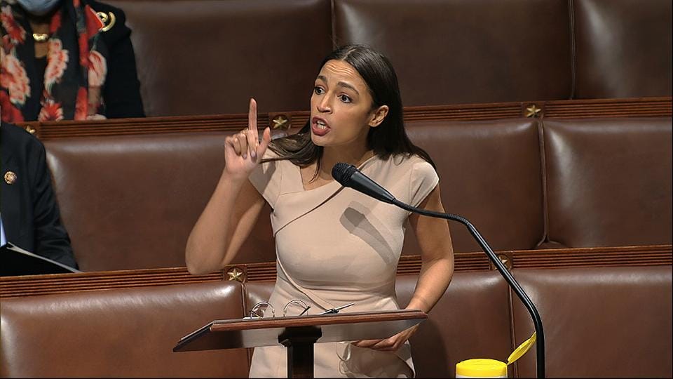 A Transcript of AOC's Remarks On Being Called a “F*cking B*itch