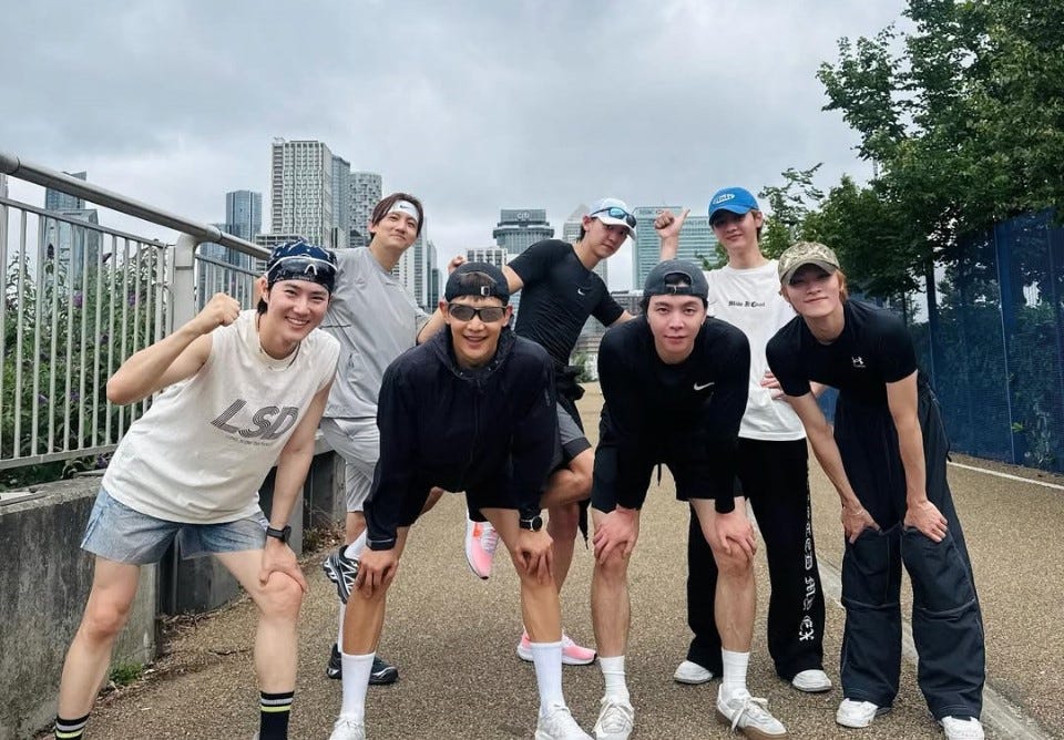 SM RUN in London, Bikin Kai EXO Trauma