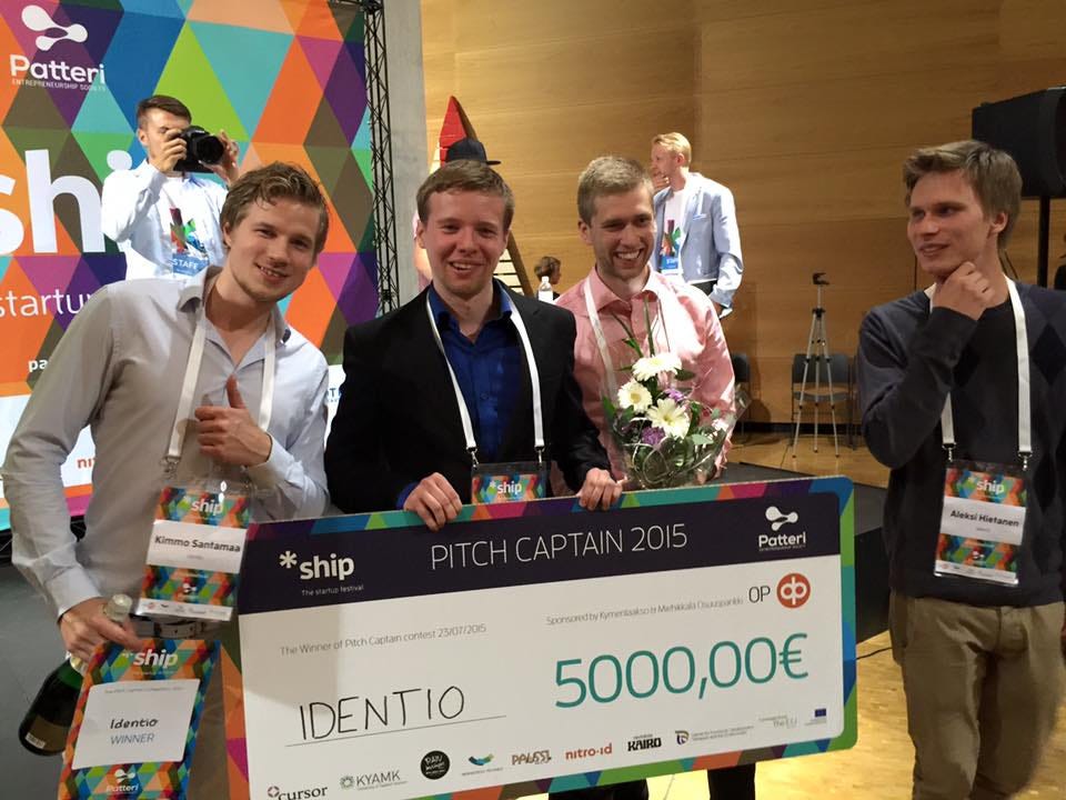 *Ship Pitch Captain 2015 voitto kuului meille!