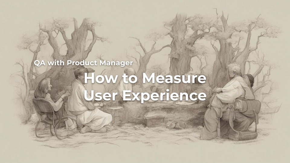 QA How to Measure User Experience by ChunYu Ko The whispers of a