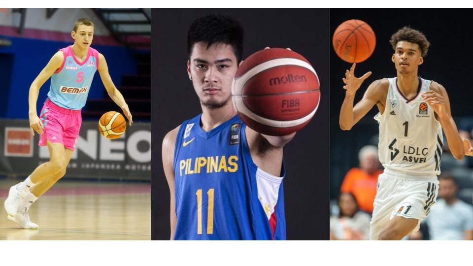 2023 nba mock draft kai sotto