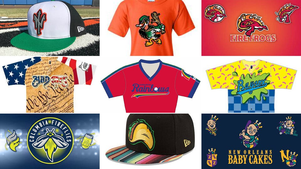 best minor league baseball jerseys