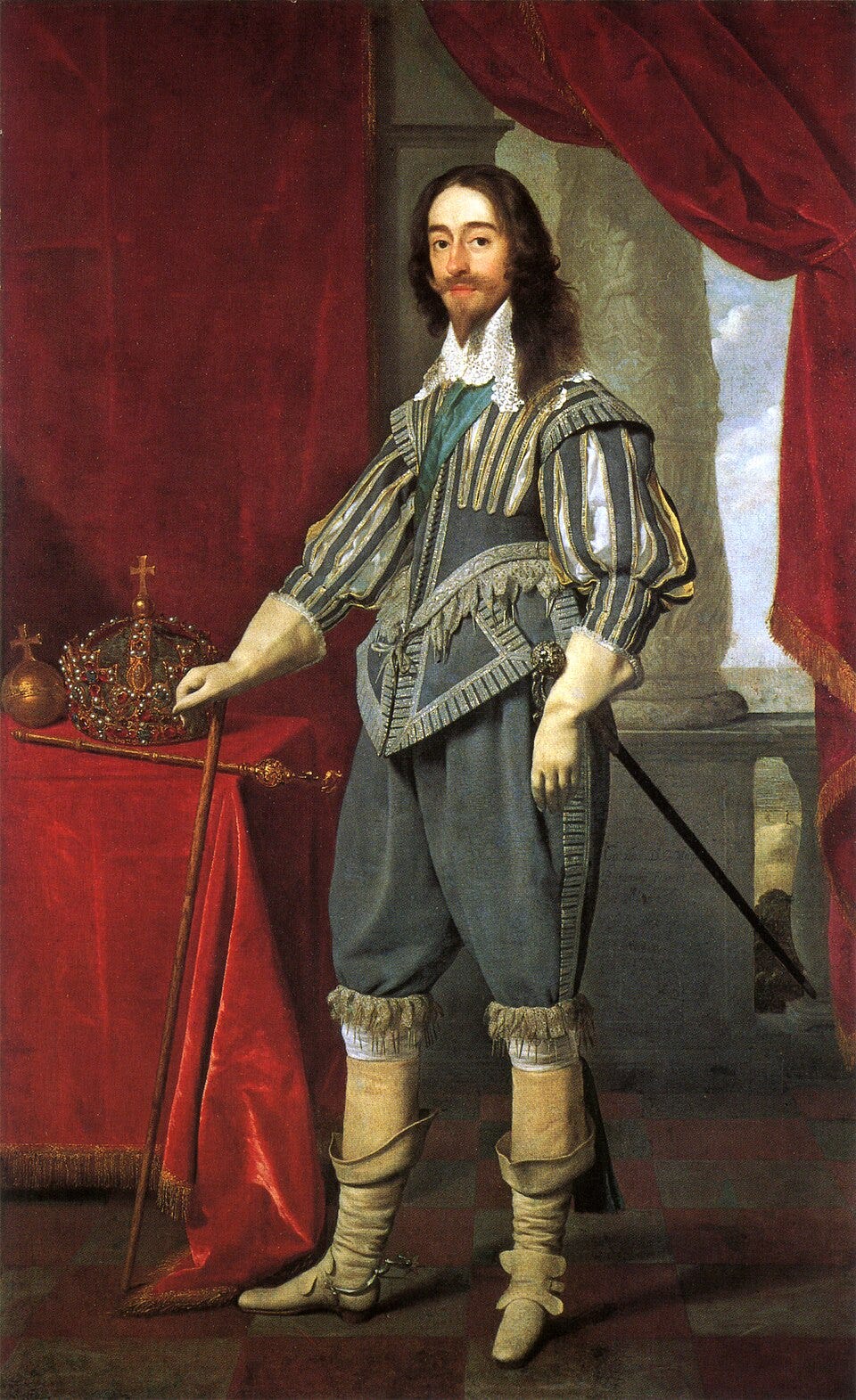 A cabeça de Oliver Cromwell