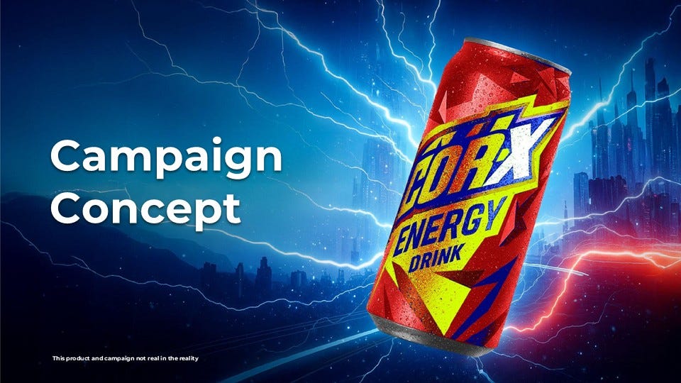 Cor-X Energy Drink: A Dummy Campaign Case Study