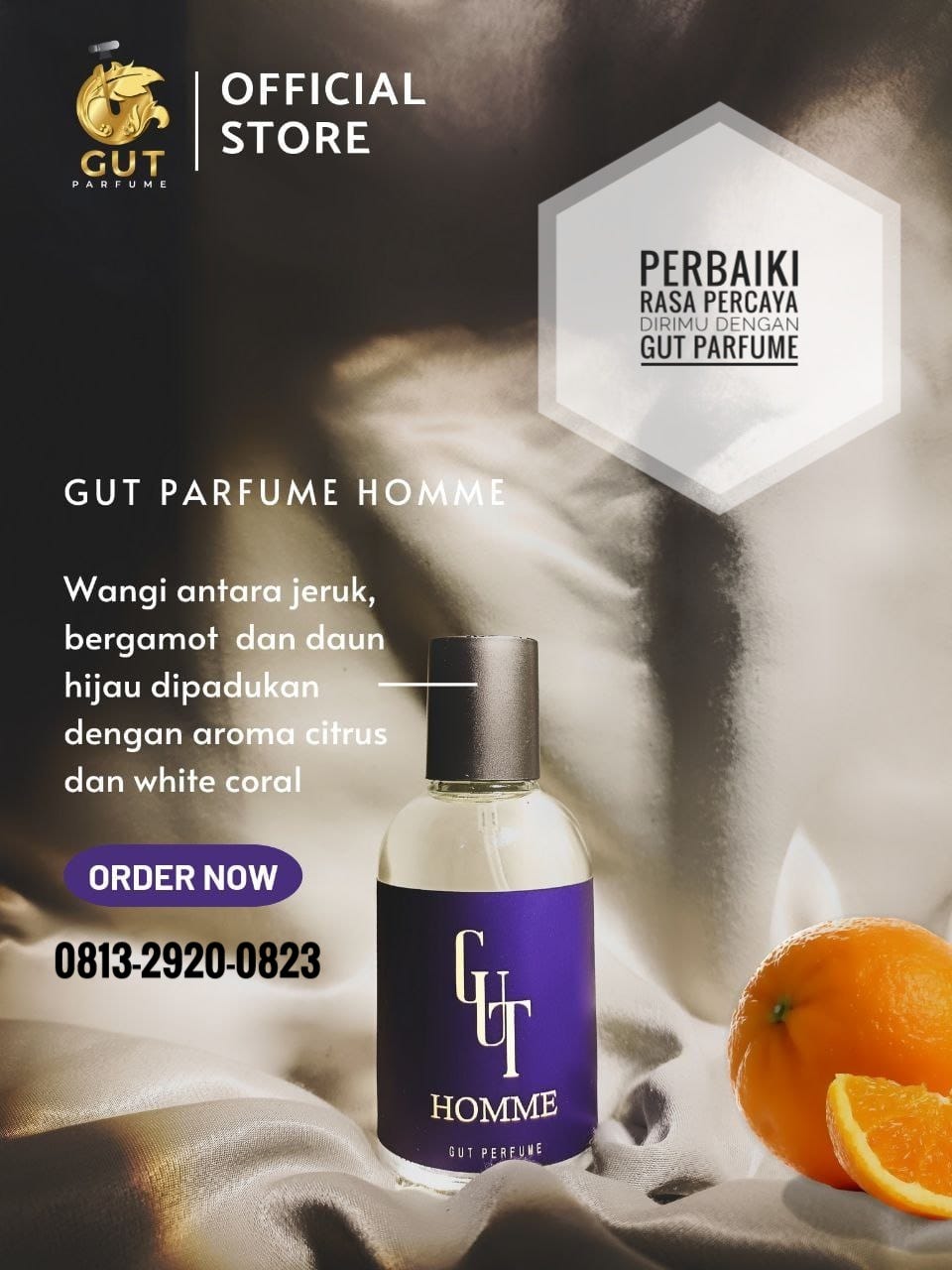 WOW! Parfum Pria Kalem Tahan Lama Murah Bengkulu Selatan No. Telp 0813–2920–0823