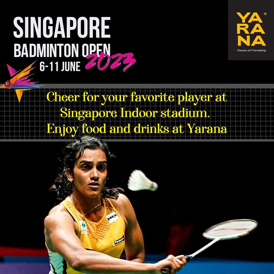 Singapore Badminton Open 2023 at Singapore Indoor Stadium yarana Medium