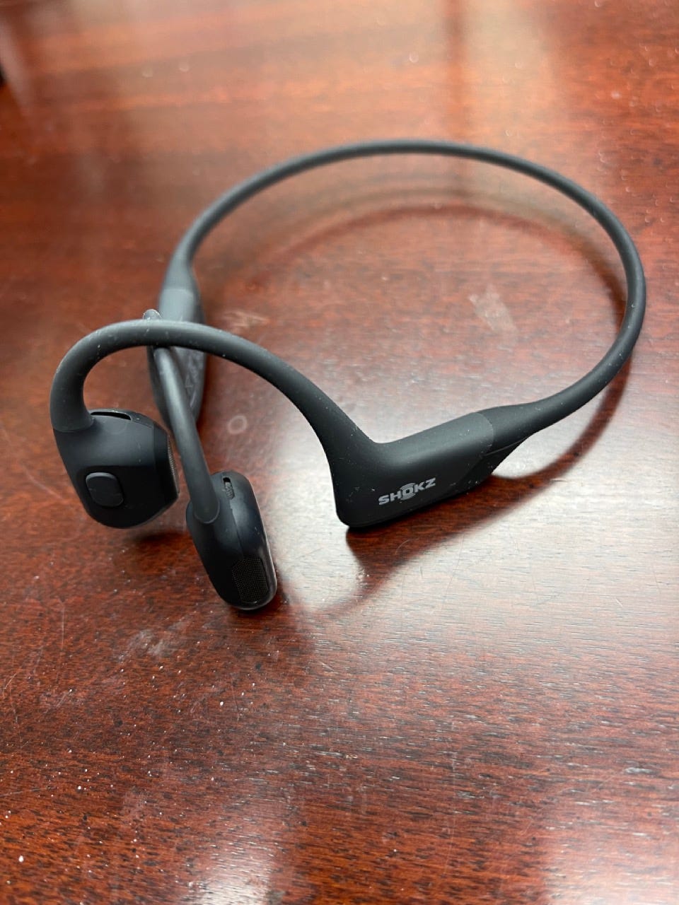 Shokz OPENRUN Wireless Open Ear Bone Conduction Headphones