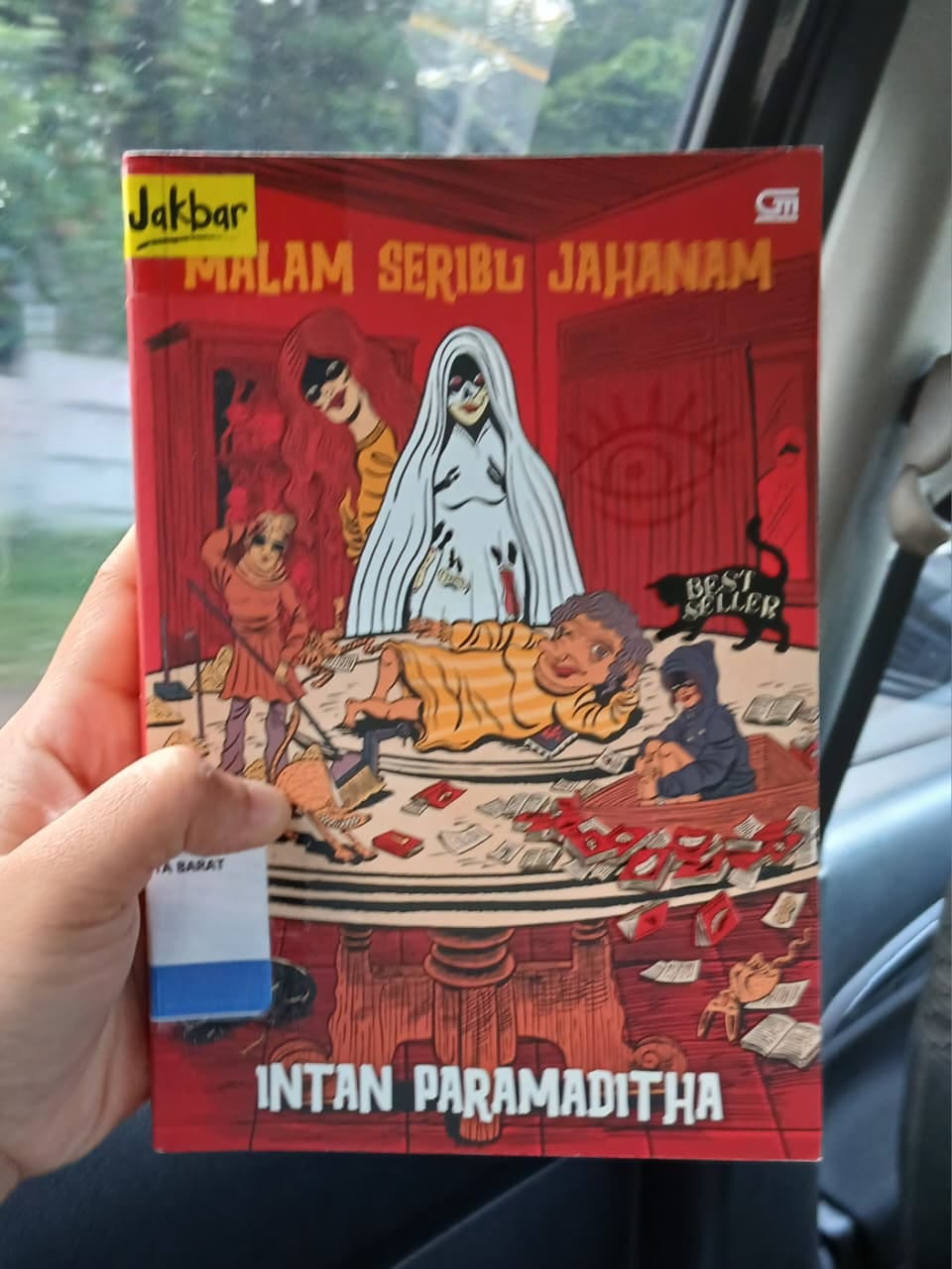 Sampul depan Malam Seribu Jahanam karya Intan Paramaditha | Dok. Pribadi (2026)