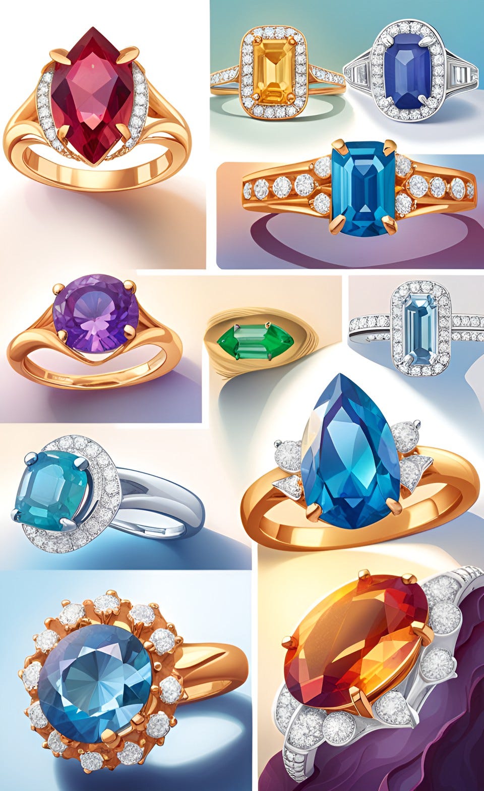 Beyond Diamonds: Discovering the Best Gemstones for Engagement Rings | by  Sajita Patel | Medium