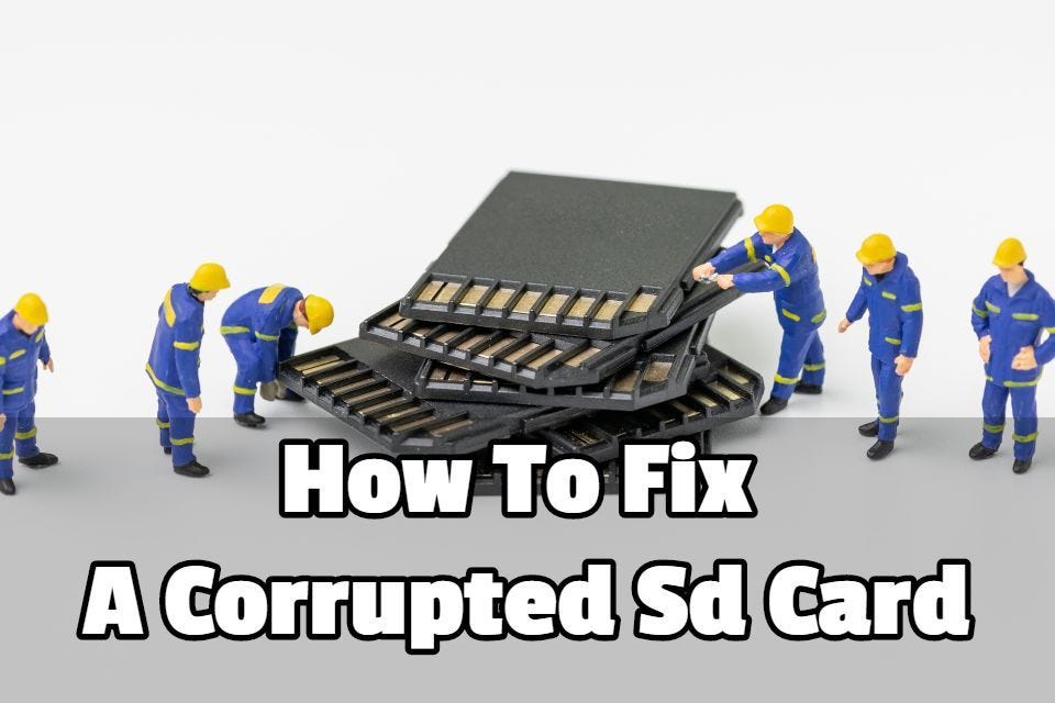 How to Fix a Corrupted SD Card without Losing Data? by AnyRecover