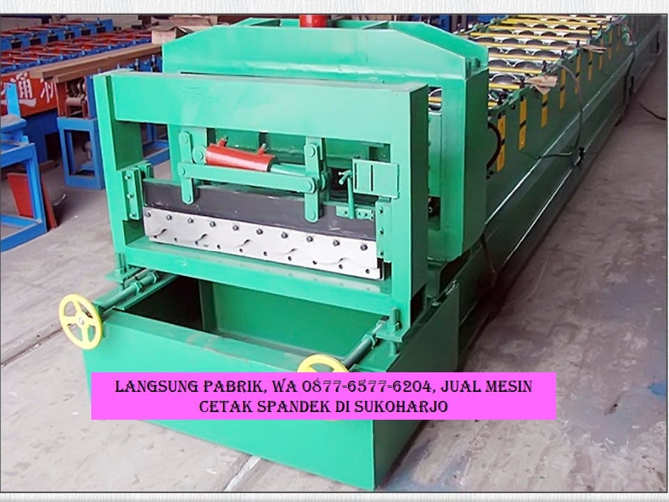 LANGSUNG PABRIK, WA 0877-6577-6204, Jual Mesin Cetak Spandek Di ...