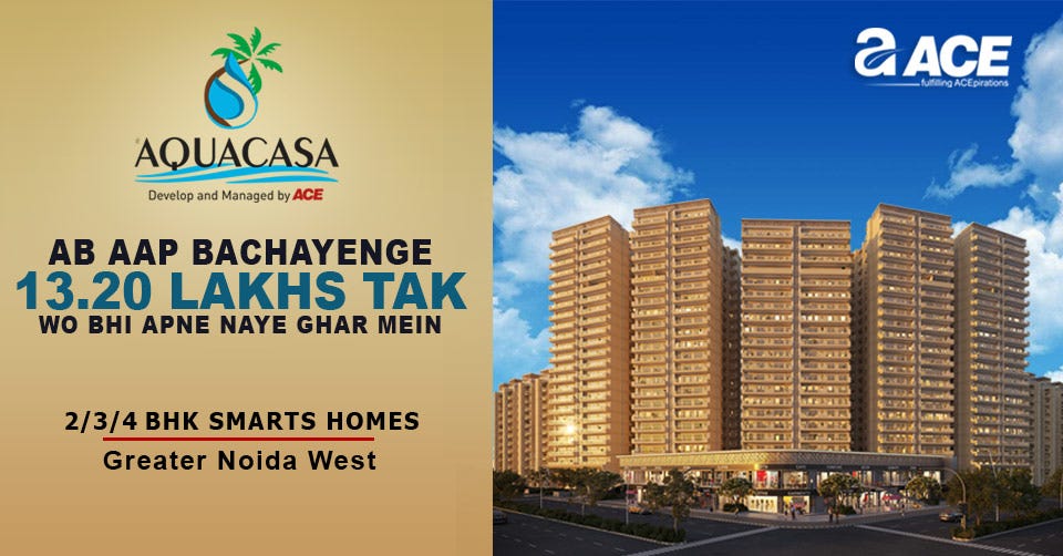 Ace Aqua Casa — New Project in Noida Extension ! Call @ 8750 888 700 ...