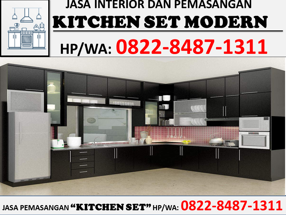 HP/WA : 0822–8487–1311 (Tsel) Pembuat kitchen set di batam | by 0822