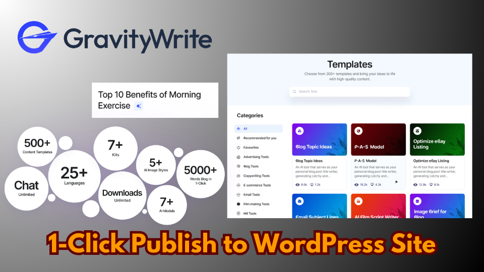 GravityWrite AI Reviews: Features, Use Cases & More