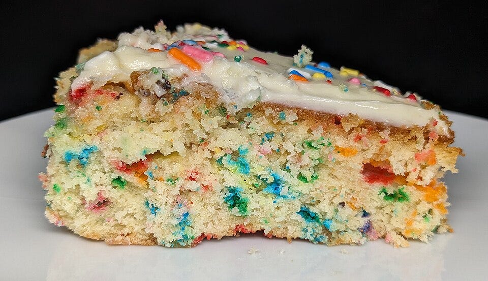 Not the Dot Cake, but closeCreative Commons Attribution-Share Alike 4.0 International license.