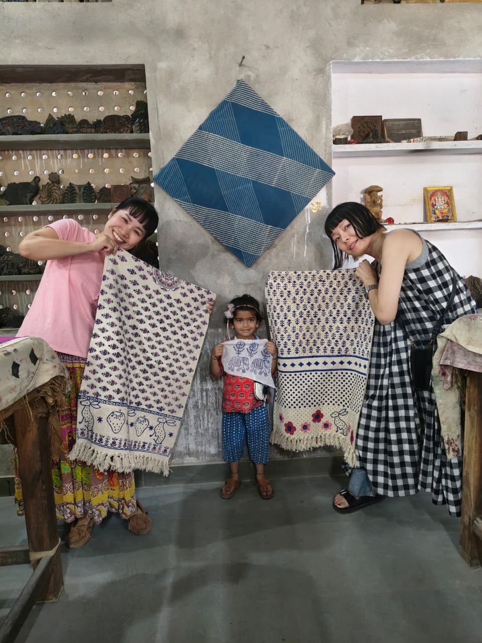 Fig: 4 Guest with upcoming designer (nivanya)