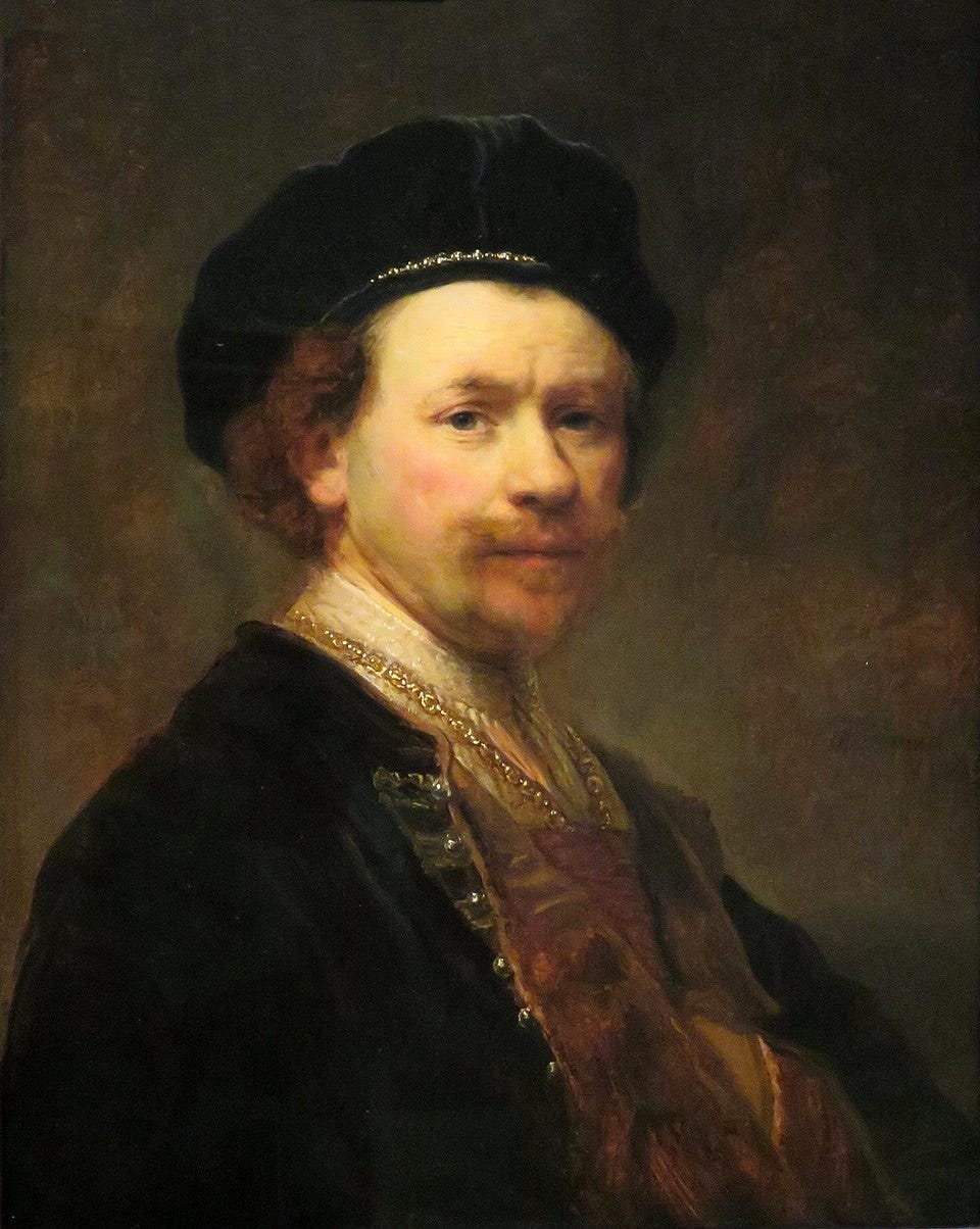 Autorretrato, c.1640–41. Fuente: Wikipedia