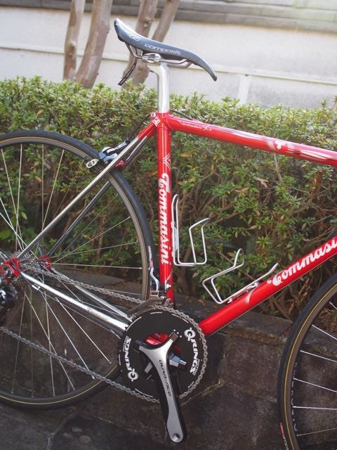 ロードバイク Tommasini Tecno 1995. フレームを入れ替えました。 e