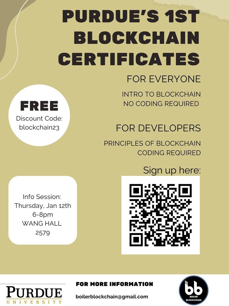 New Blockchain Course Launching at Purdue | by Boiler Blockchain | Medium