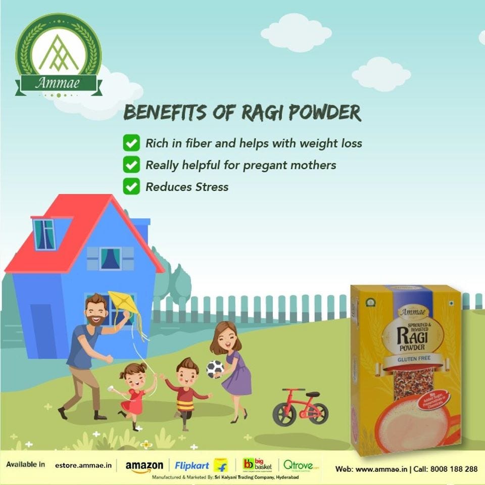 10 Health Benefits of Sprouted Ragi by Madhu Medium