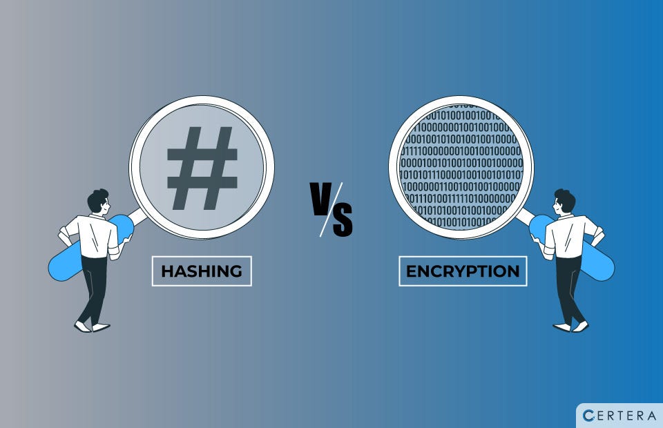 Hashing vs Encryption — know their real Differences | by JP Mehta | Medium