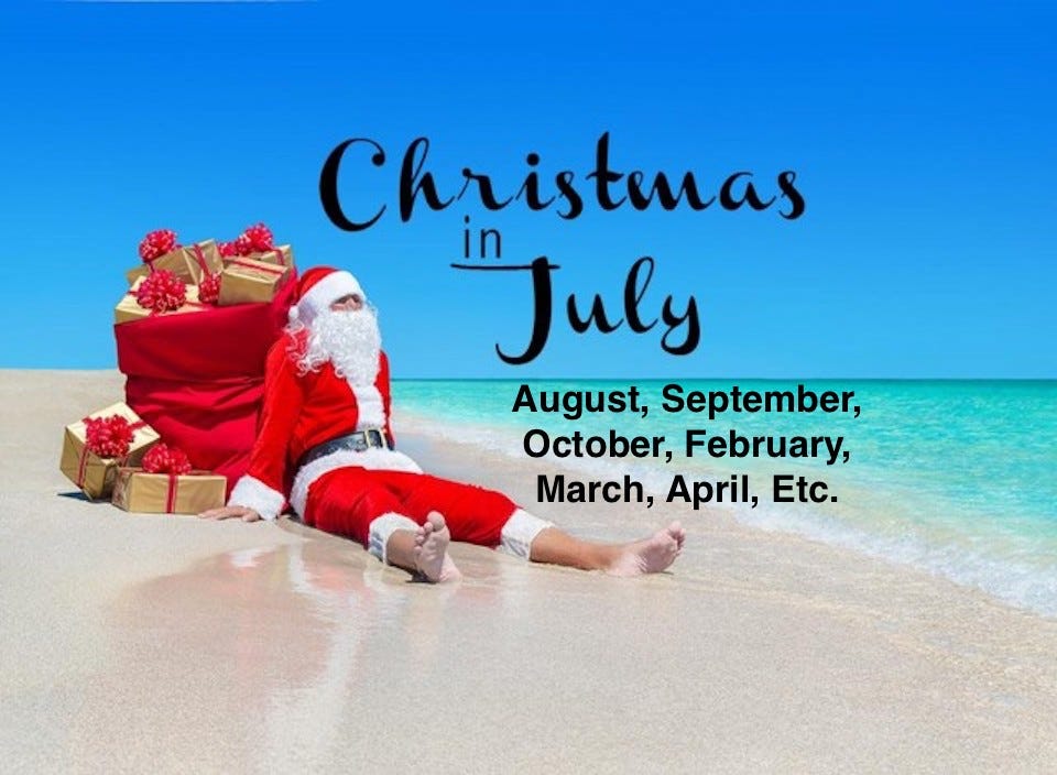 X-Mas Buying To Begin Early by Allan Ishac | Medium | Funny, Inc.