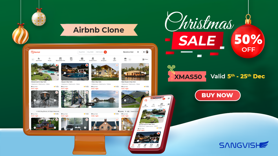 airbnbAirbnb Clone Development's Insight Stories — Sangvish | by Simon leo  | Dec, 2023 | Medium