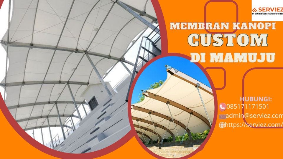 Membran Kanopi Custom di Mamuju