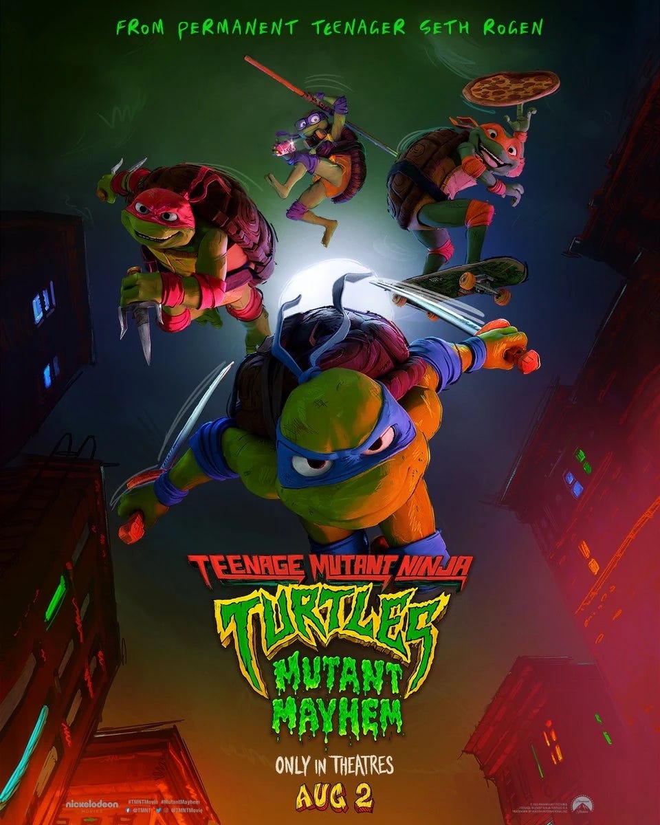 Teenage Mutant Ninja Turtles: Mutant Mayhem' review: Action-packed, goofy  nostalgia trip